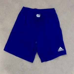 Boys blue adidas shorts.  Size medium.